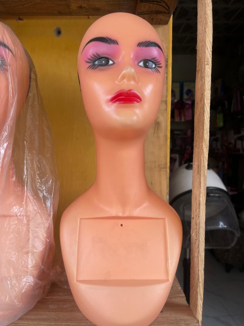 Long Neck Mannequin Head