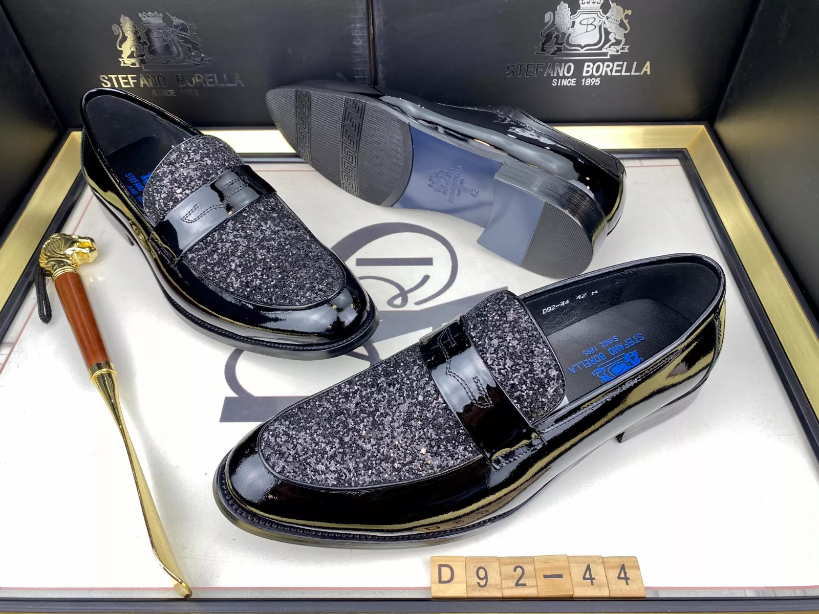 Stefano Borella Black Shoe