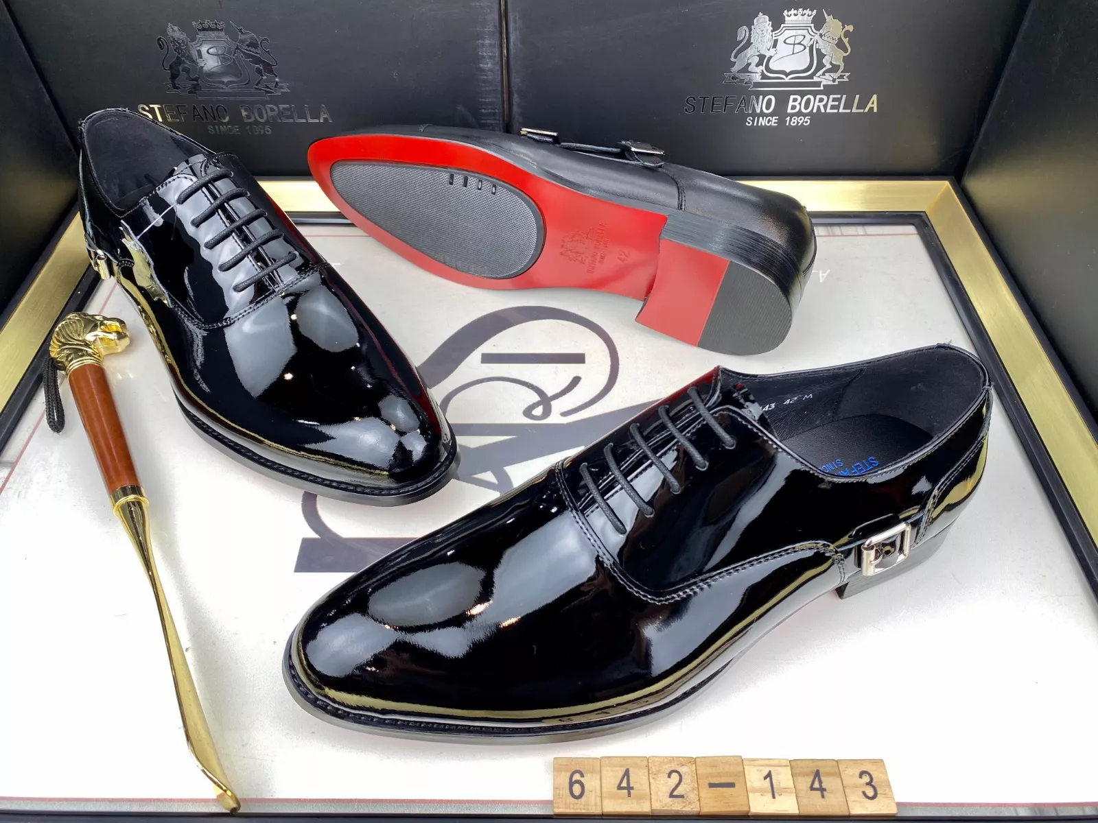 Stefano Borella Black Shoe