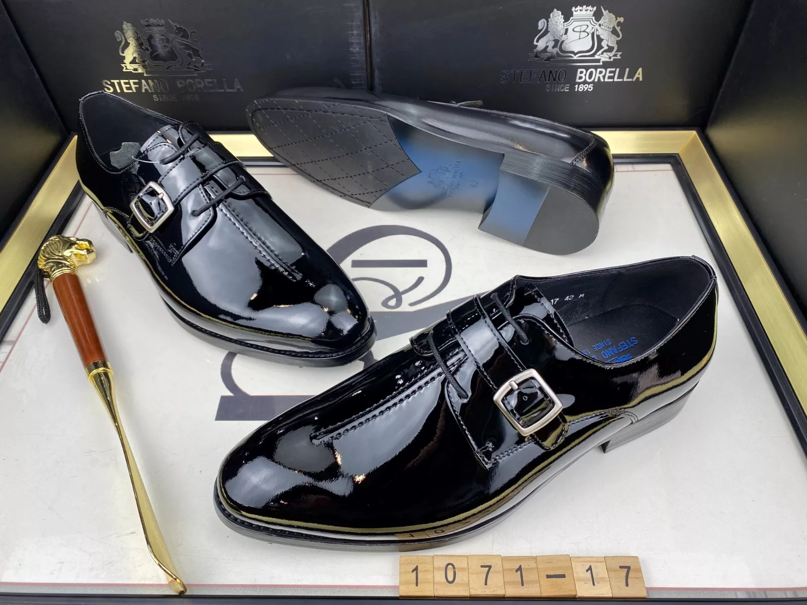 Stefano Borella Black Shoes