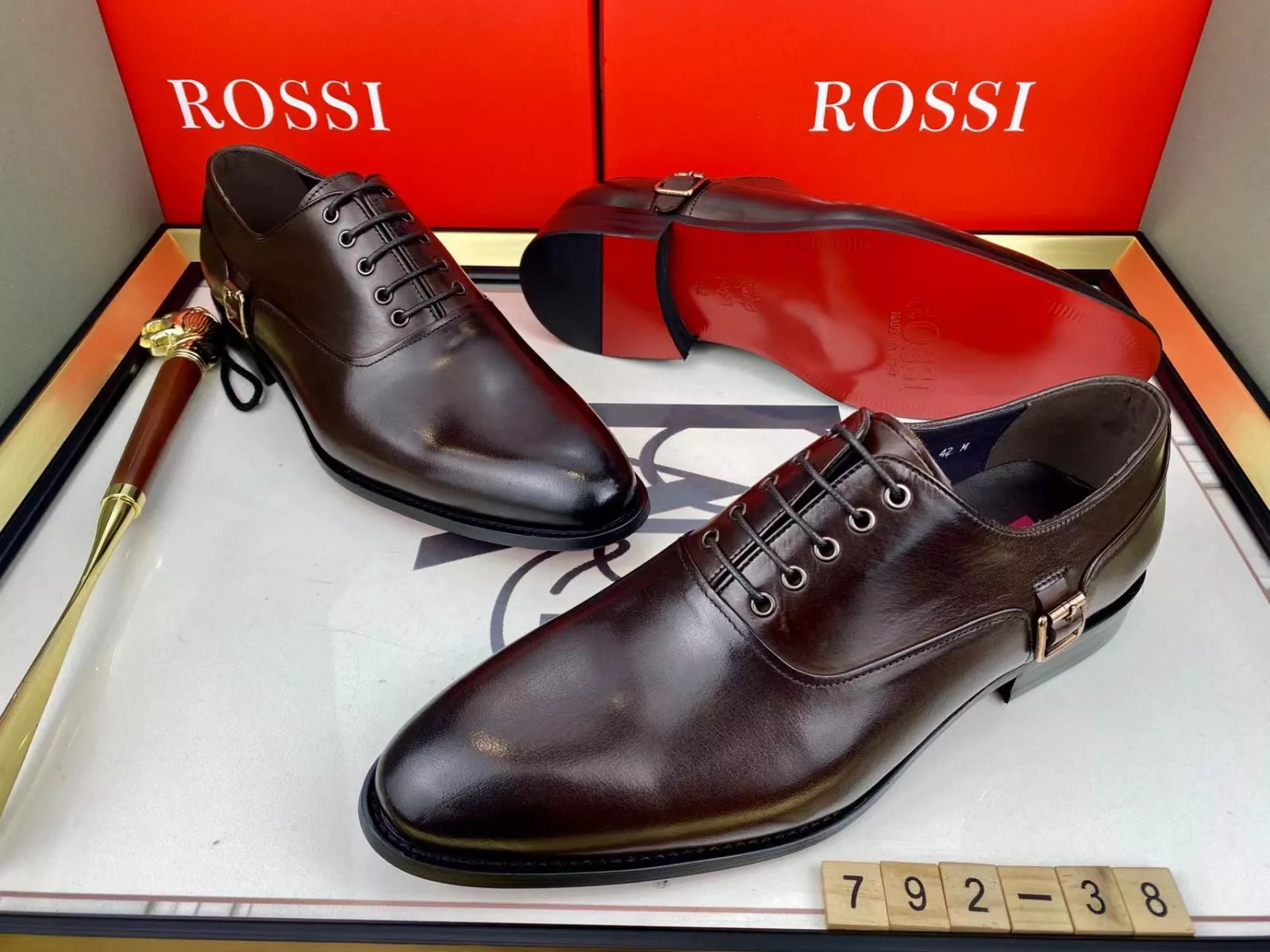Rossi Men Brown Shoe