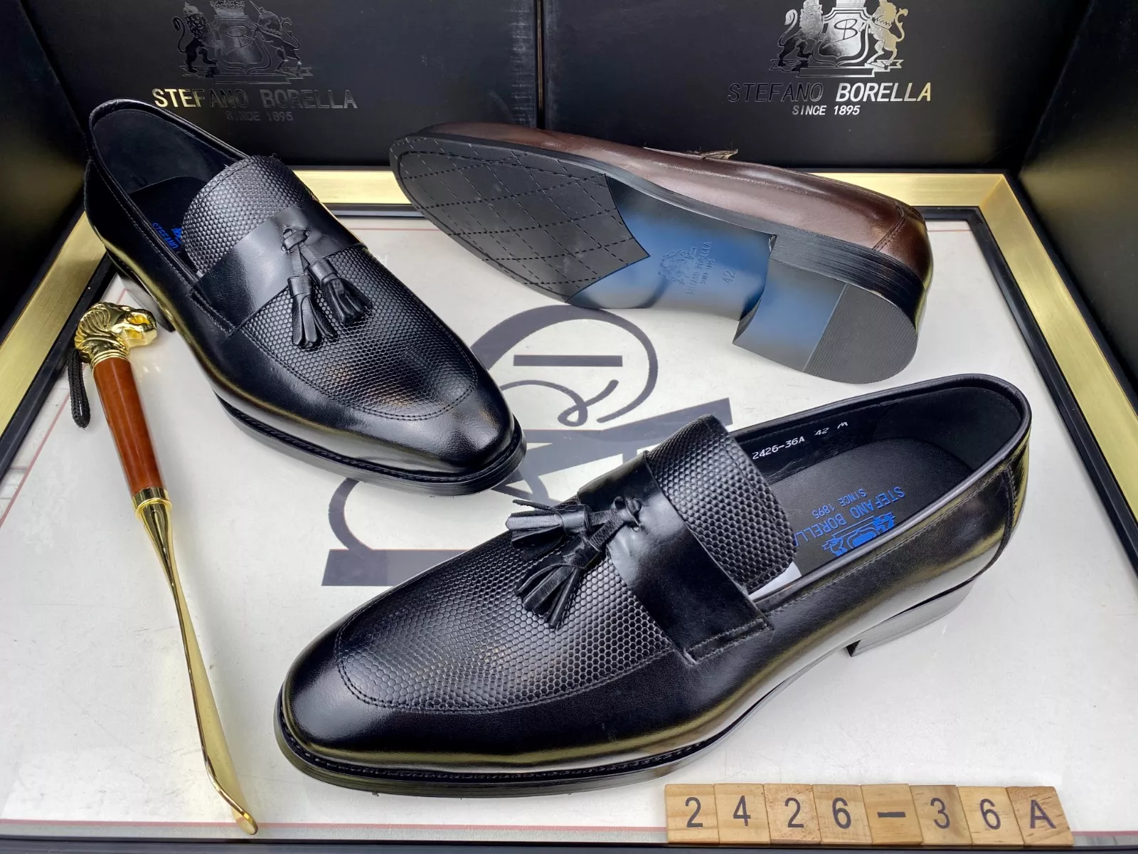 Stefano Borella Black Shoe