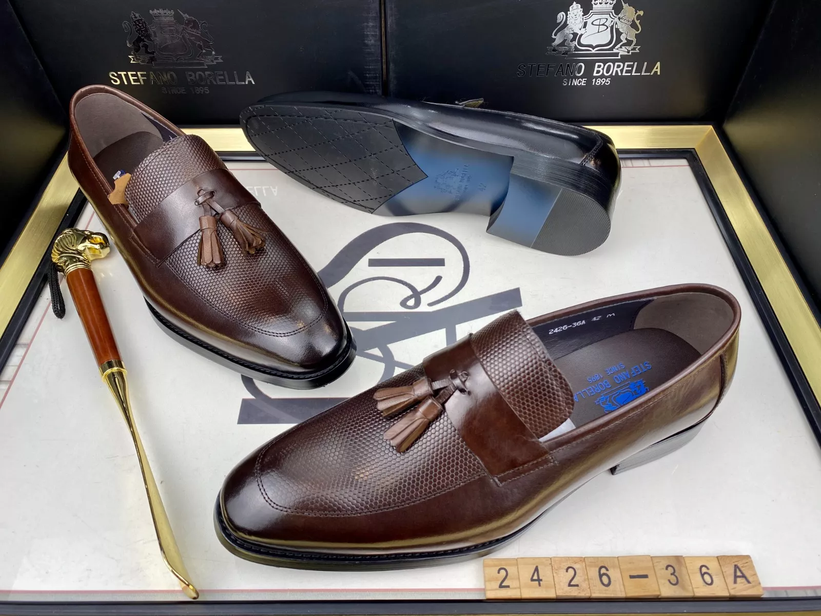 Stefano Borella Brown Shoes