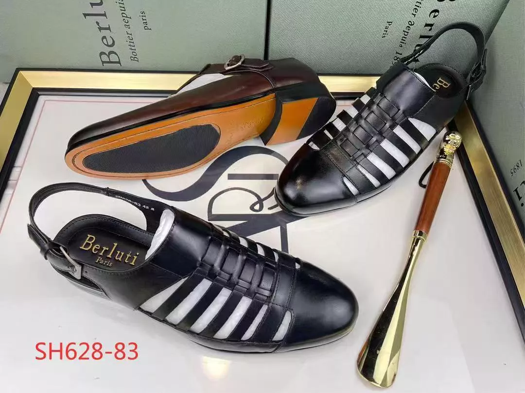 Berluti Black Shoe