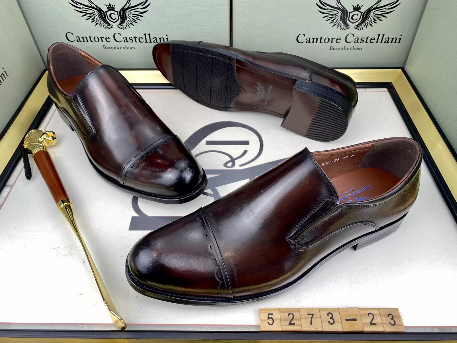 Cantore Castellani Brown Shoes