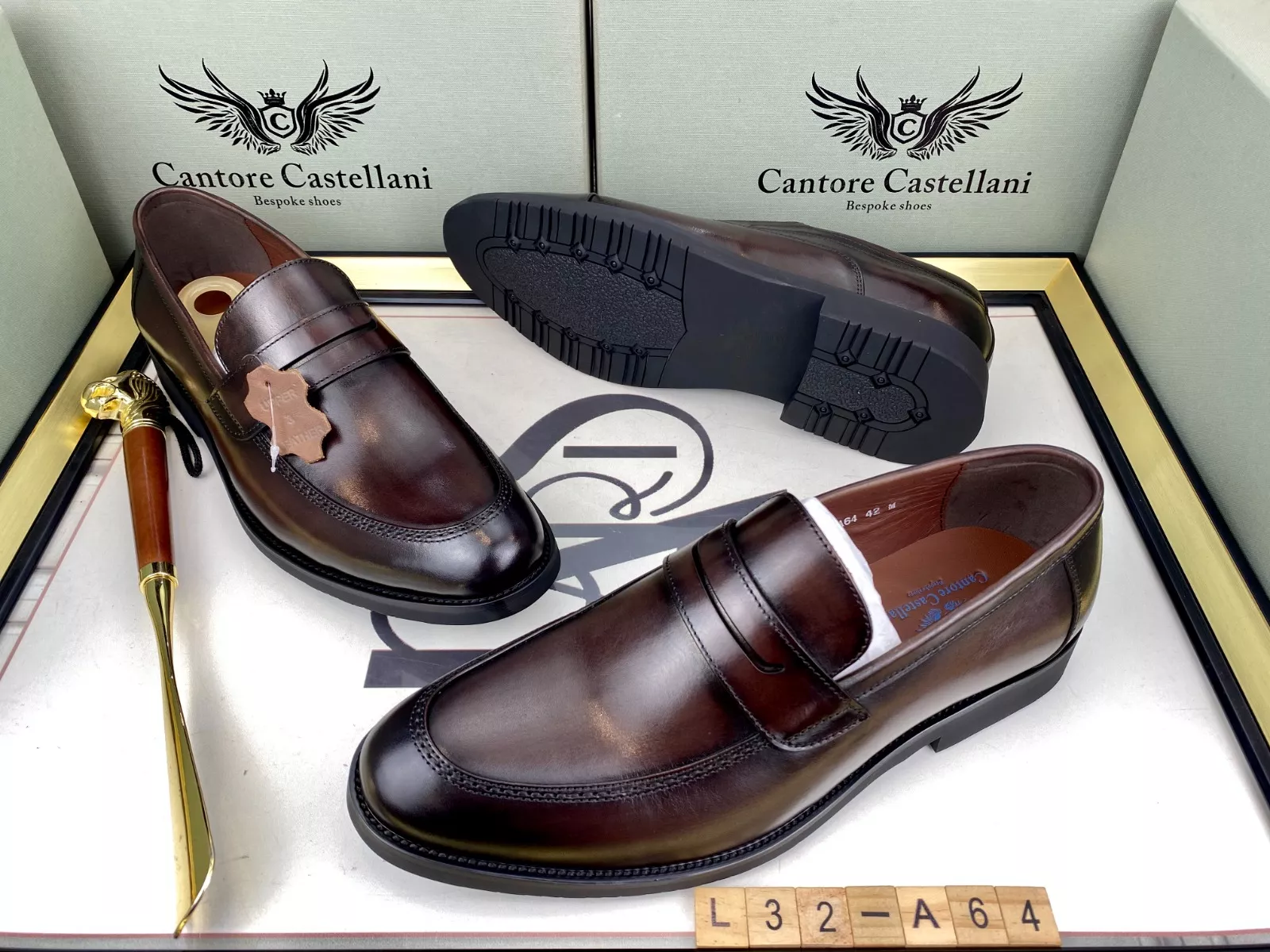 Cantore Castellani Brown Shoes
