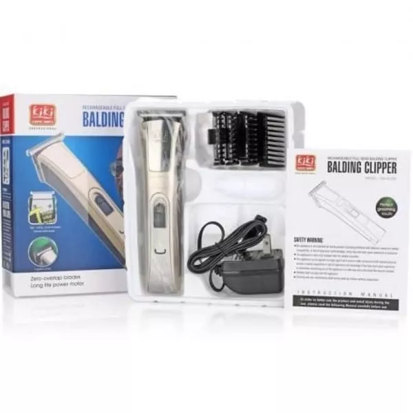 Kiki New Gain Rechargeable Full Head Balding Clipper & Shaver