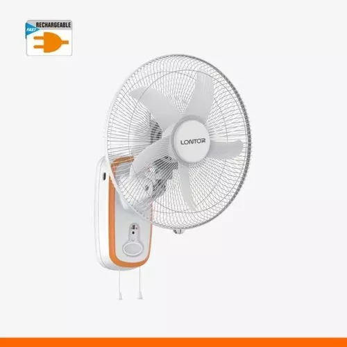 Lontor Rechargeable Wall Fan With Remote 16inches CF015R-16