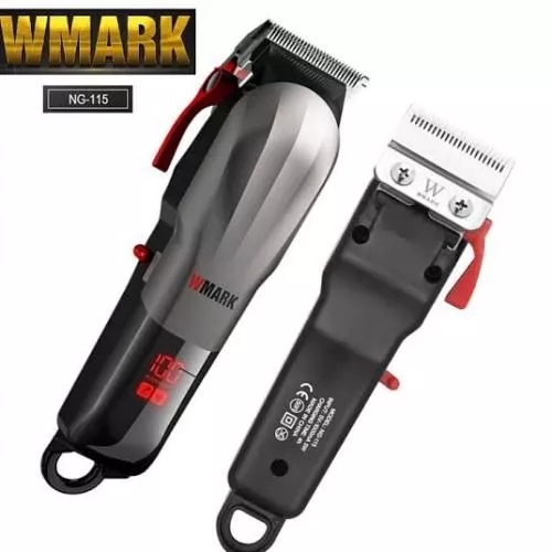 WMARK Rechargeable Clipper With Digital Battery Level Display-(115)