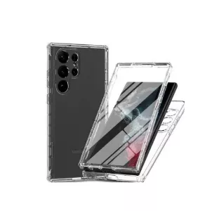 Samsung GALAXY S23 ULTRA 360 QUALITY FRONT AND BACK TRANSPARENT CASE