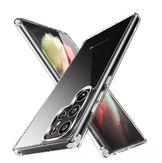 Samsung Galaxy S23 Ultra 5G Case Crystal Clear Hard PC & TPU Bumper Shockproof Protective Case Cover For Samsung Galaxy S23 Ultra 5G