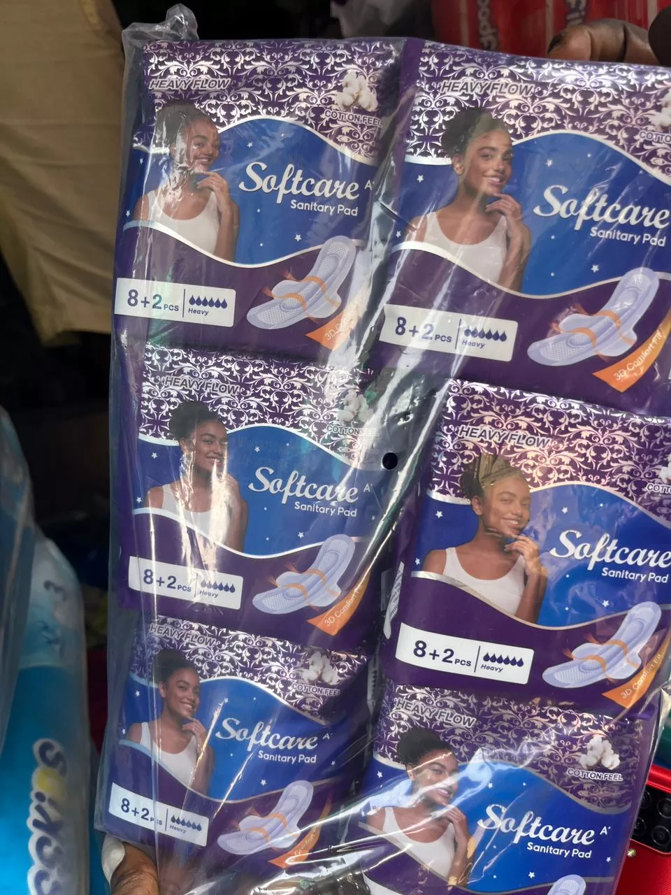 6packs SOFTCARE SANITARY PAD 8+2