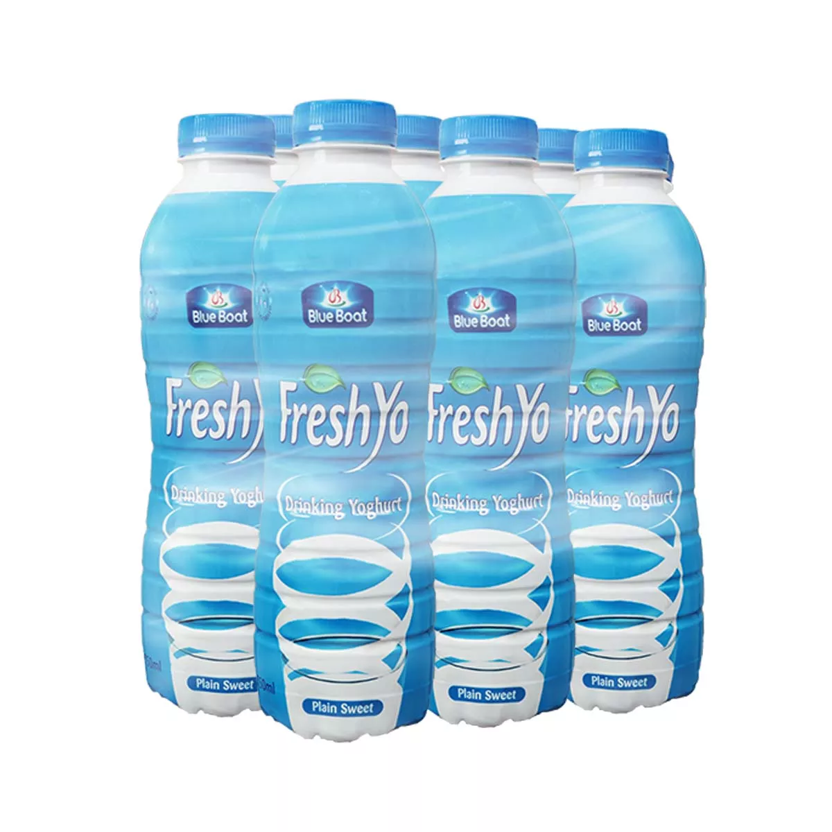 FreshYo Yoghurt Plain Sweet PET 750ml x 6