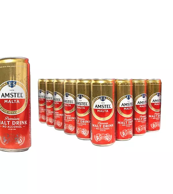 Amstel Malta New Sleek Can
