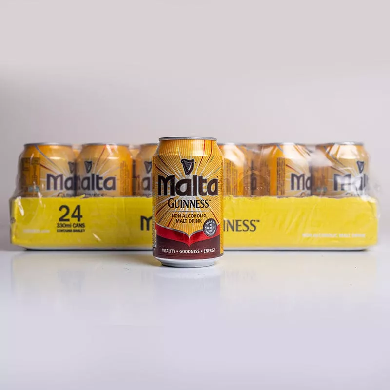 Malta Guinness Can Drink 330ml (Pack of 24+1)
