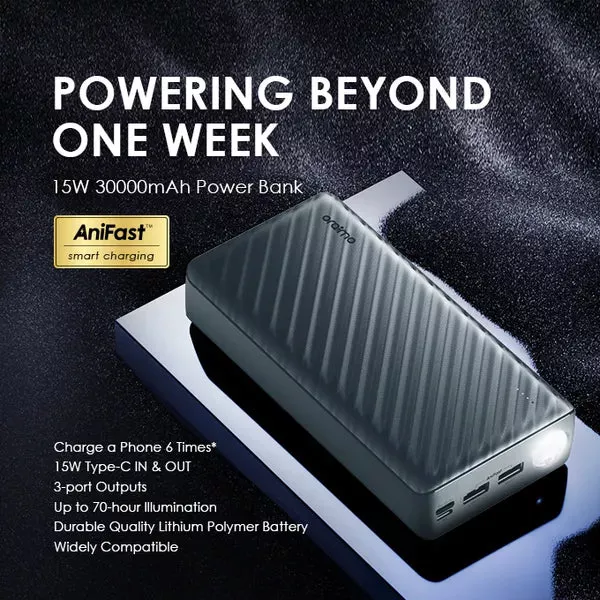 ORAIMO 30000mAh Power Bank (OPB-1301)