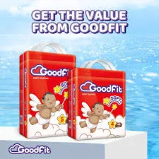 3 Packs of Jumbo Size GOODFIT BABY DIAPERS