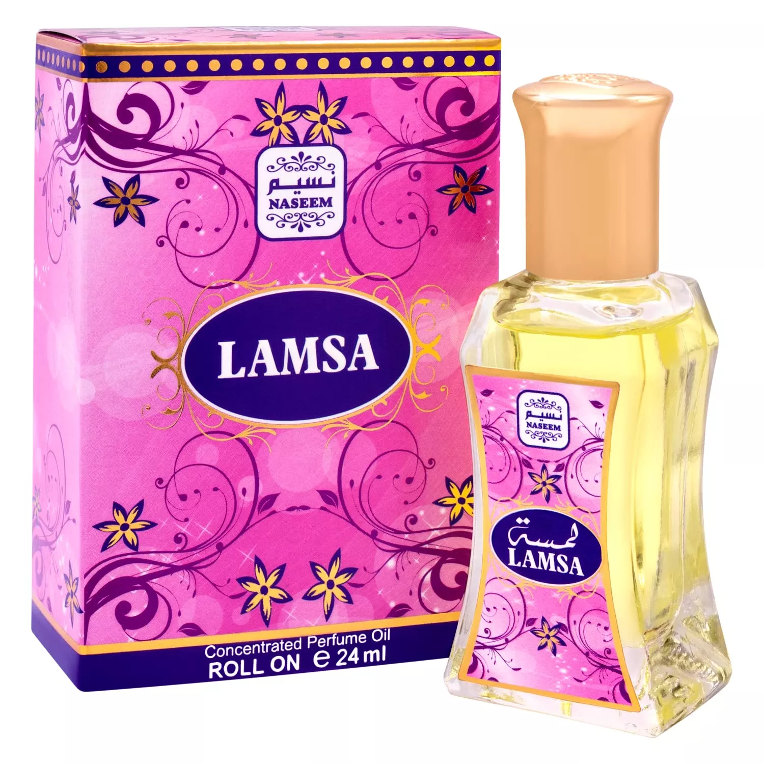 Naseem Lamsa Concentrated Oil Perfume Roll-On 24ml
