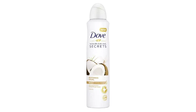 Dove Nourishing Secrets Restoring Ritual with coconut&Jasmine flower scent spray 150ml