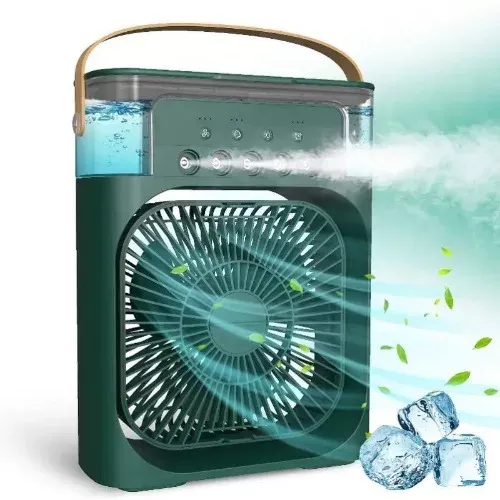 New Portable Air Conditioner Air Cooler Water Cooling Spray Fan Usb Desktop Humidification