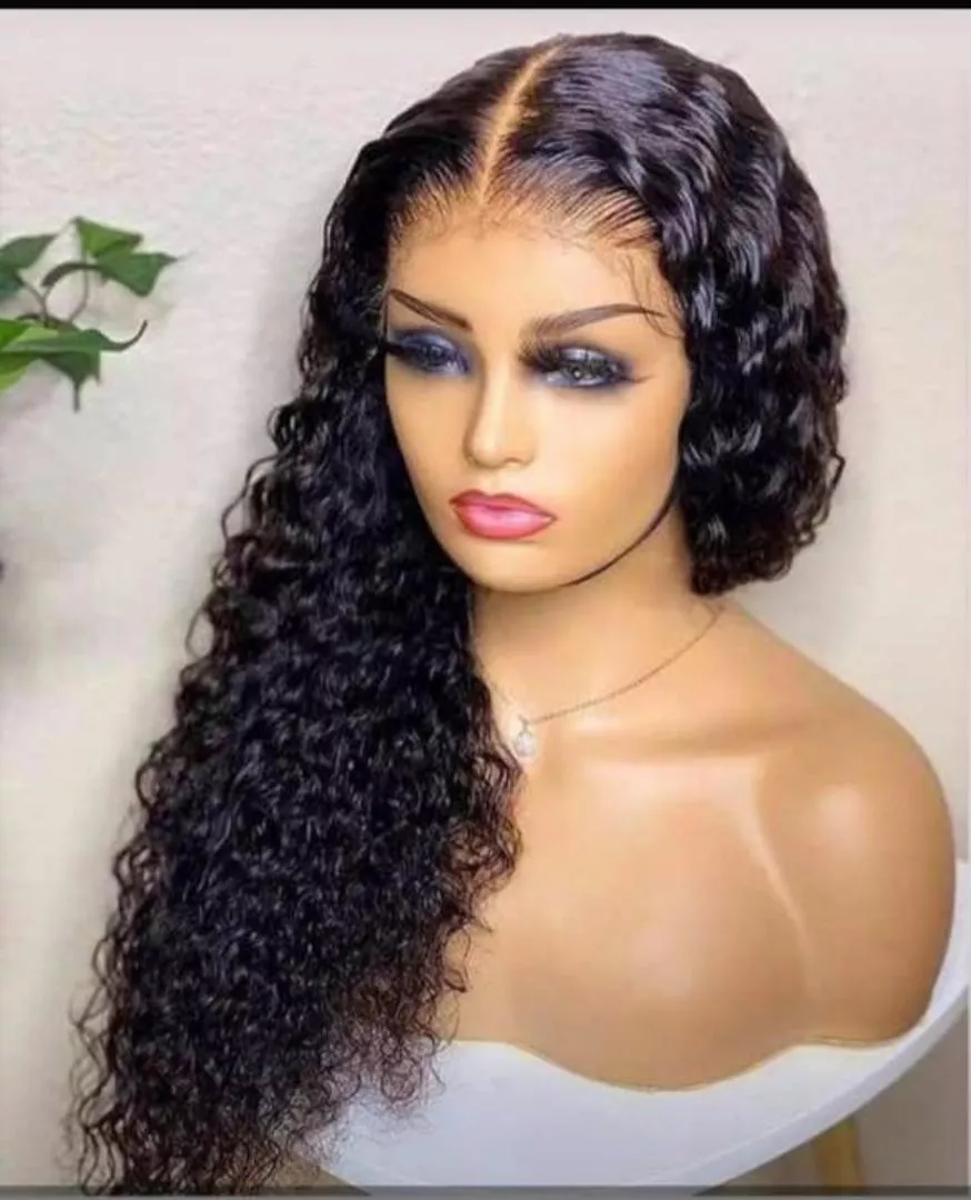 T frontal Pixie curls 24"