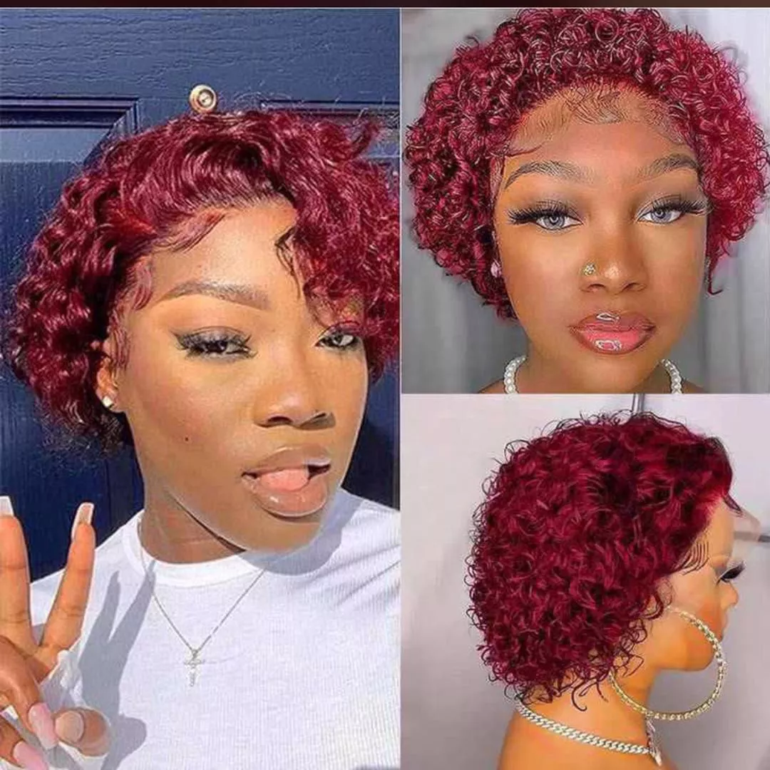 Full Frontal Jerry Curls Color Wine