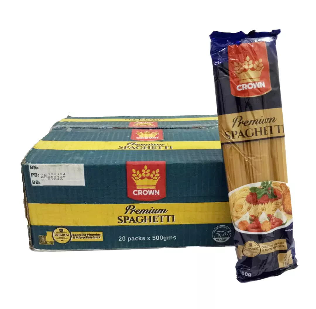 Crown Premium Spaghetti, 500gx20