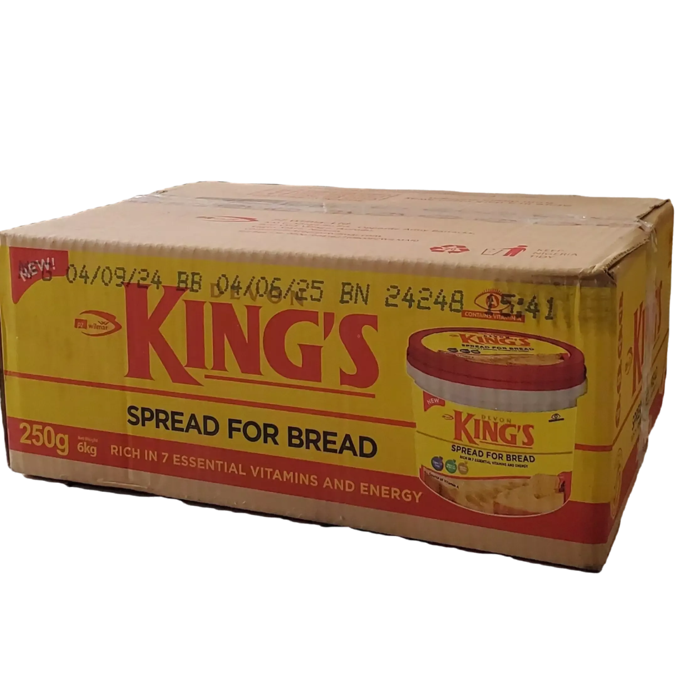 Devon King's Spread for Bread 250g Carton