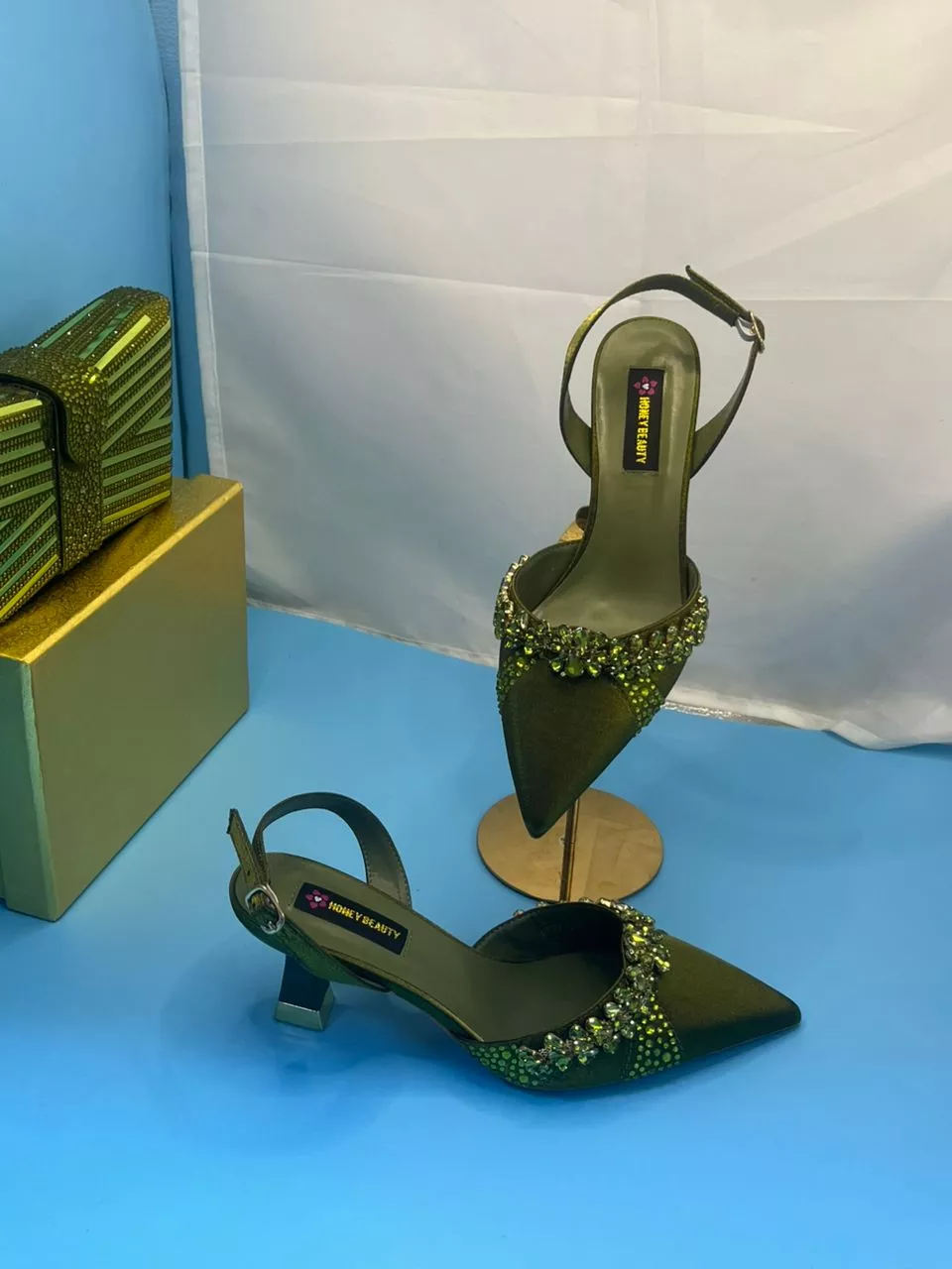 Honey Beauty Short Heels Shoe