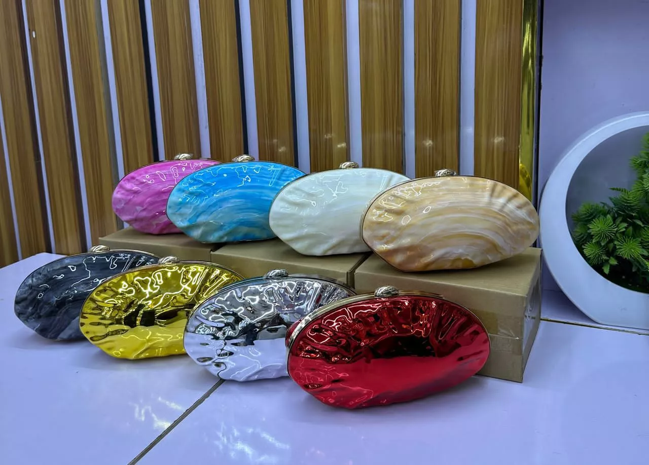 Shell Clutch Bag
