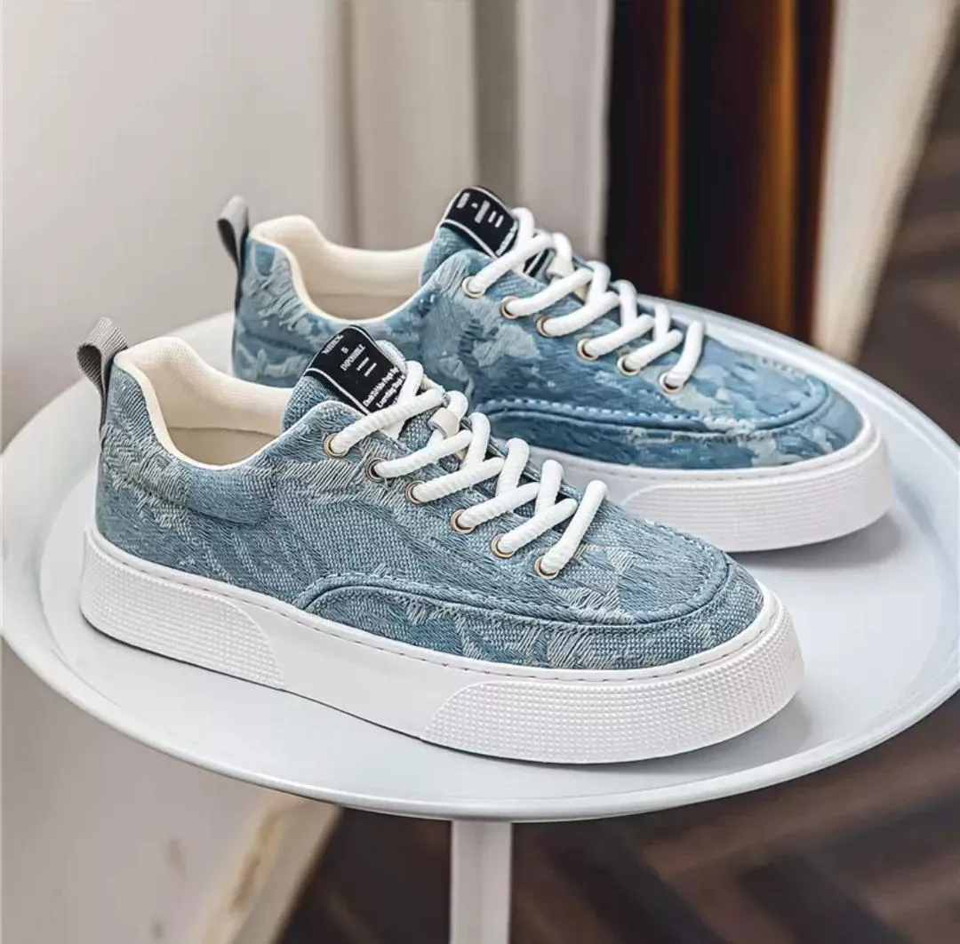 Men's Plus Size Canvas Sneakers