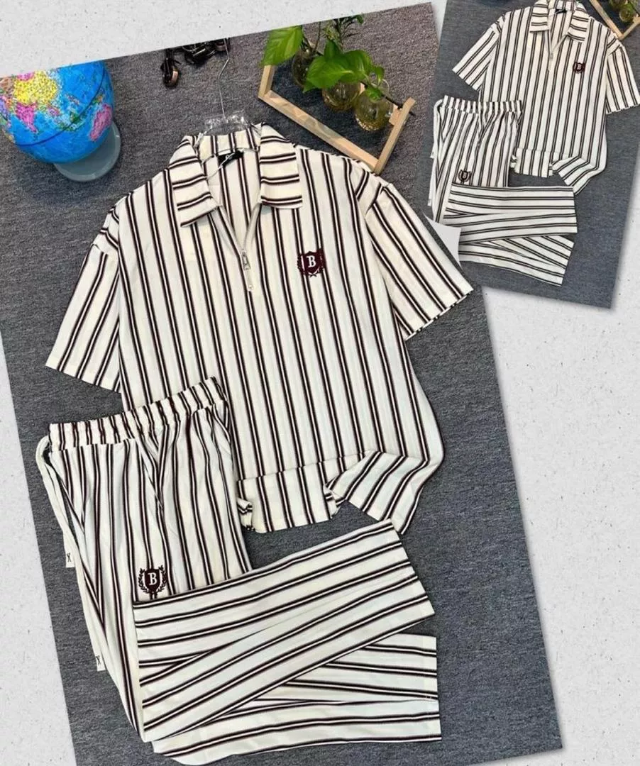 Men’s Two-Piece Polo Shirt & Trouser Set