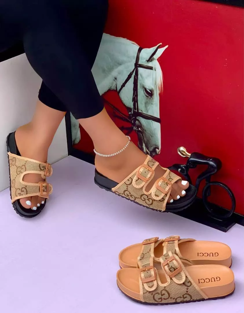 Female Gucci Slides