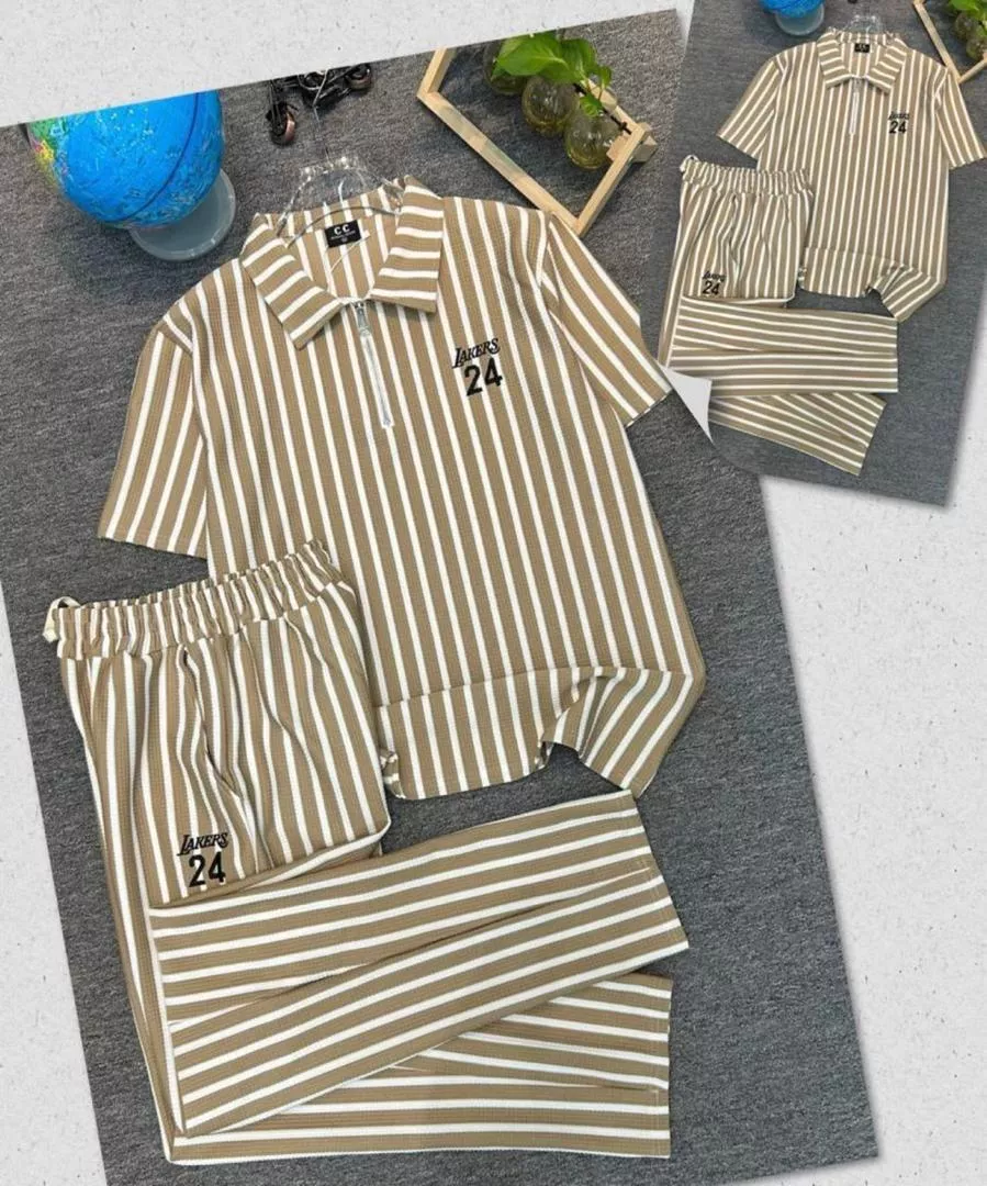 Men’s Two-Piece Polo Shirt & Trouser Set