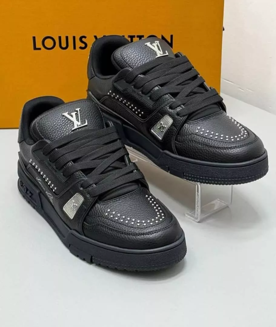 Louis Vuitton LV Black Sneakers