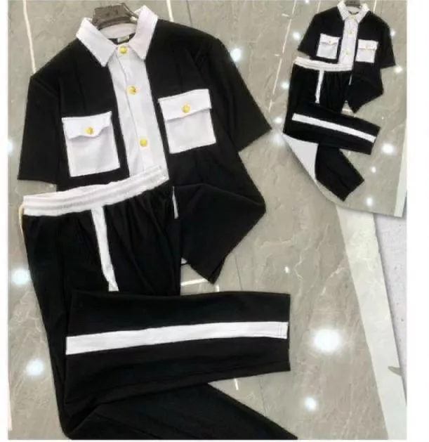 Men’s Two-Piece Polo Shirt & Trouser Set