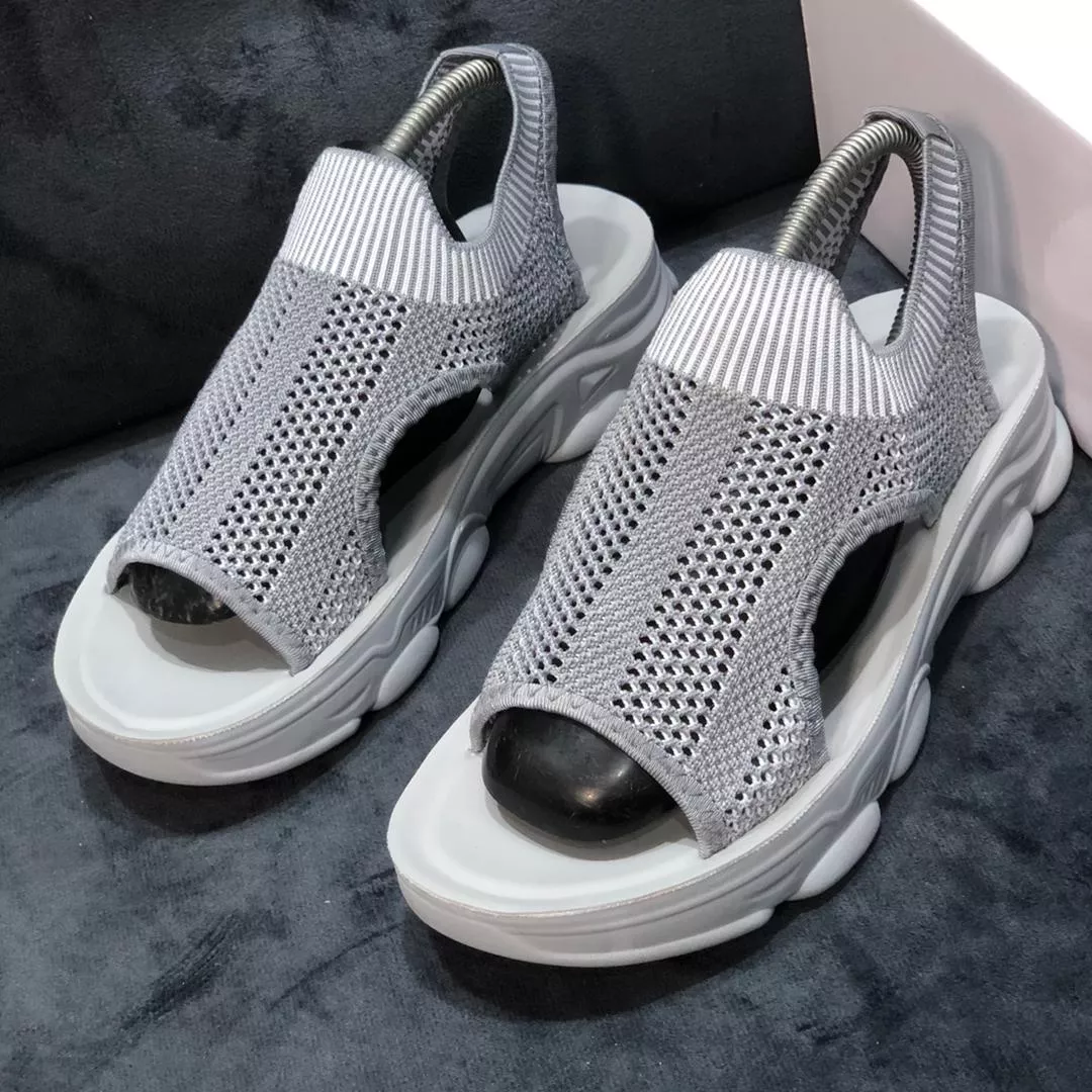 Black Sports Sandals Women Summer