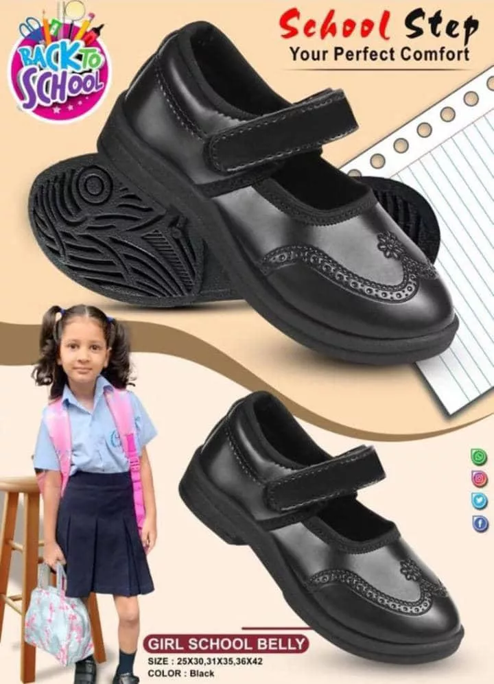 Kids’ Formal Buckle Shoes