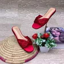 MANGO Slippers – Red