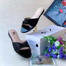 MANGO Slippers – Black