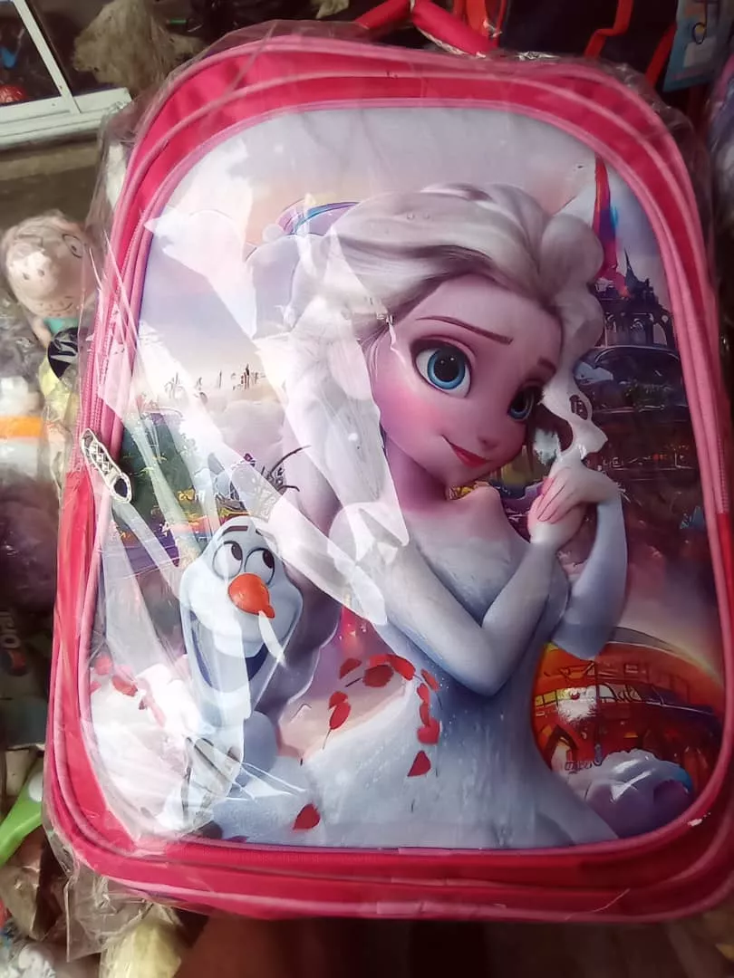 3D Cartoon School Bag