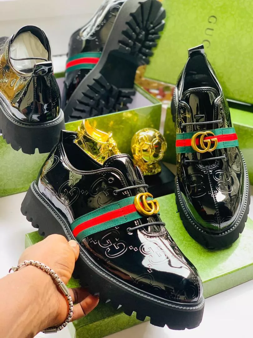 Gucci Platform Derby Shoes