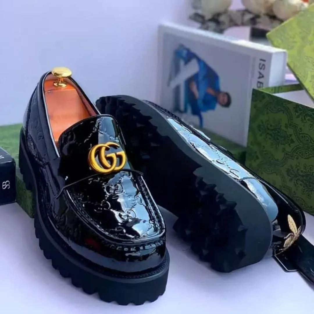 Gucci Interlocking G Platform Loafers