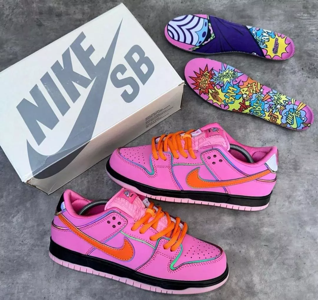 Nike SB Dunk Low Pro x Powerpuff Girls “Blossom”