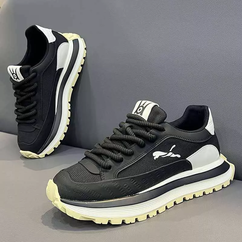 WHITE HORSE Black Casual Sport Shoe for Men