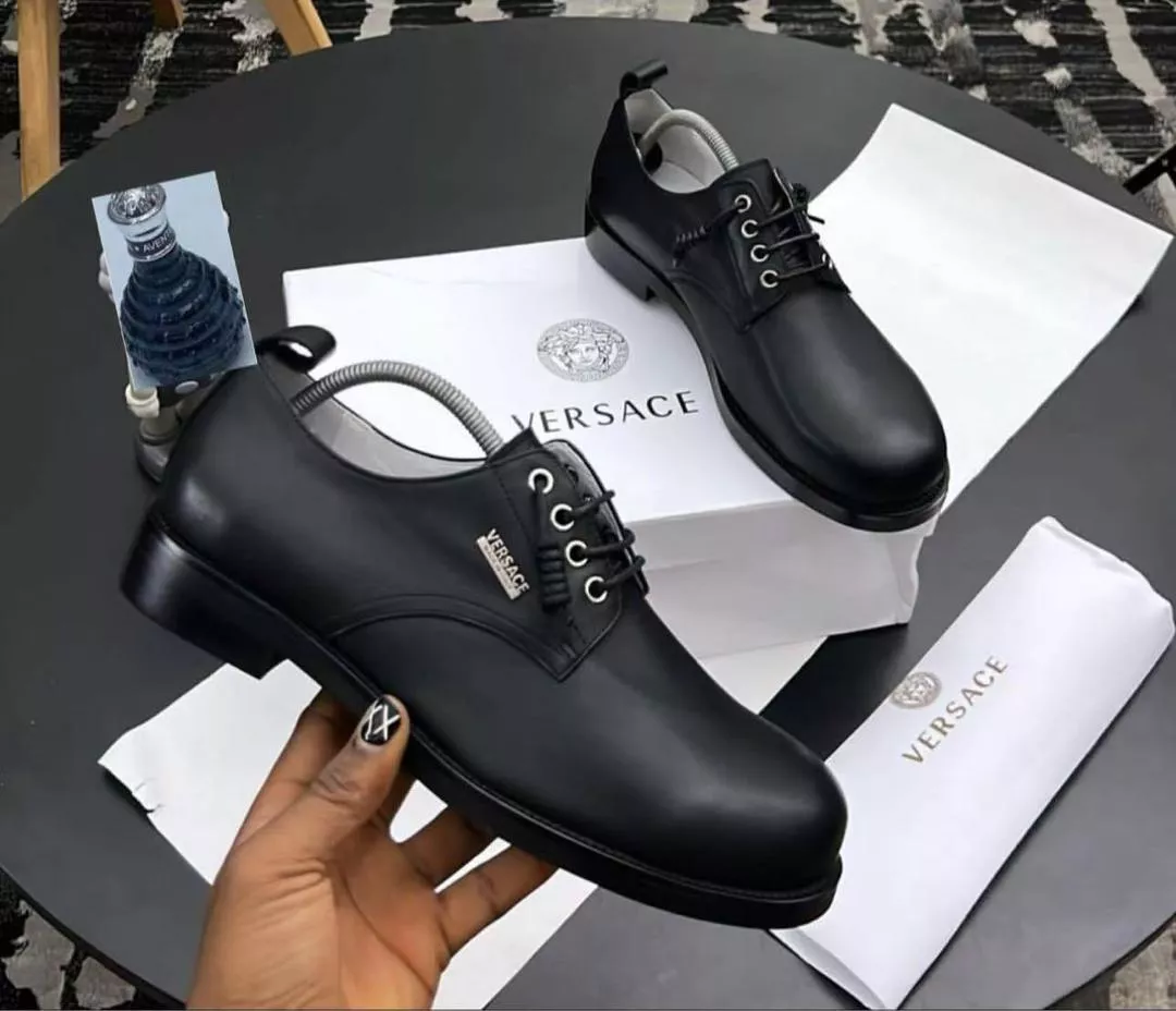Versace Men's Formal Leather Oxford Shoes
