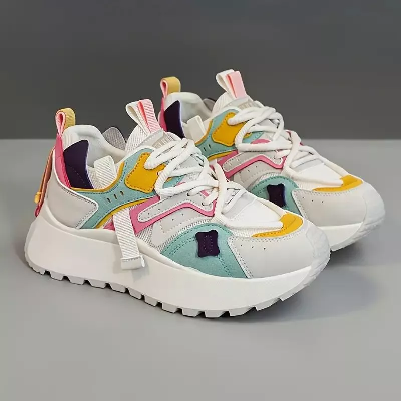 Women’s Multi-Color Platform Fashion Sneakers