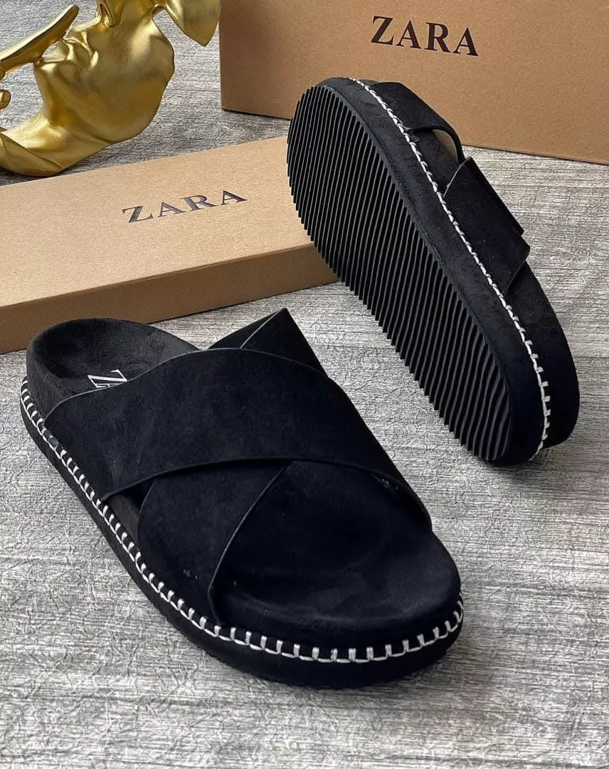 Zara Slide Pam Slippers