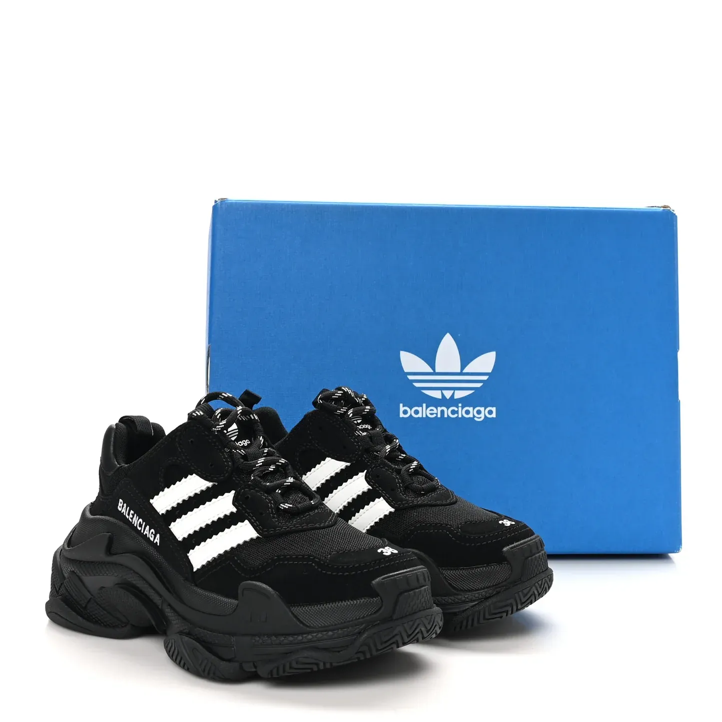 Balenciaga x Adidas Sneakers Black