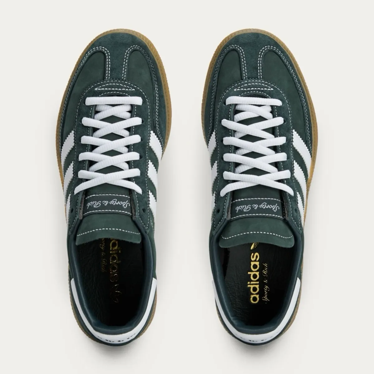 Adidas x Sporty & Rich Handball Spezial – Dark Green (Aura Ivy)